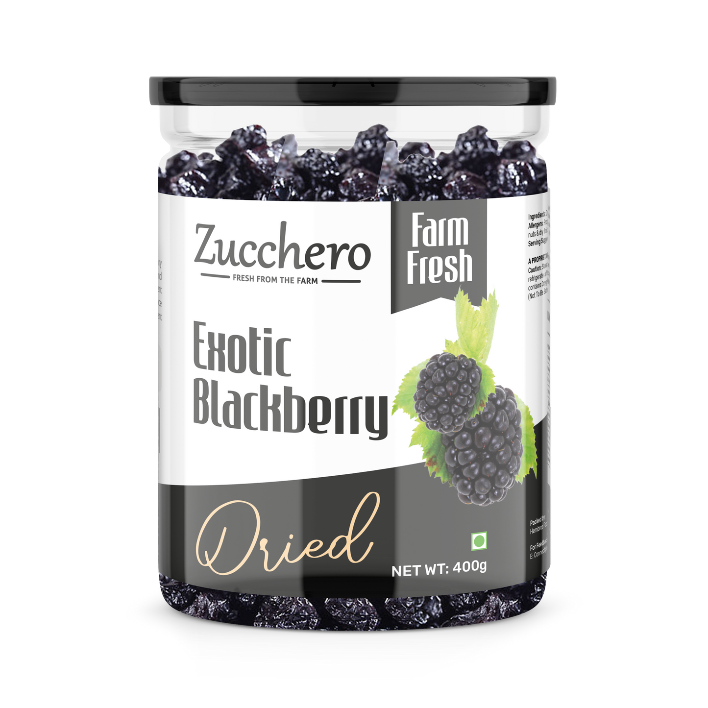 Exotic Dried Blackberries | Crunchy | Anti-Oxidants | Crunchy & Goey Berries