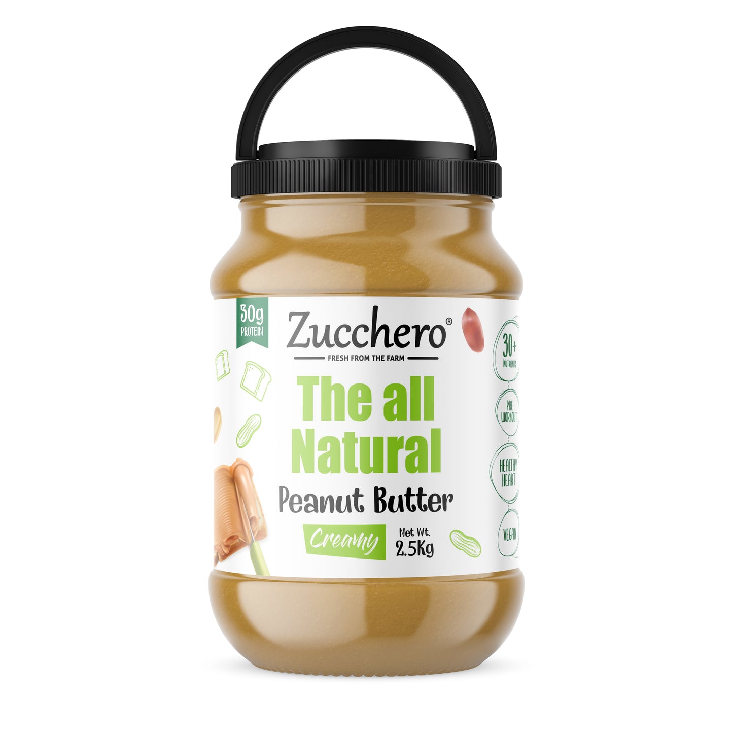 All Natural Peanut Butter | Creamy | Unsweetened