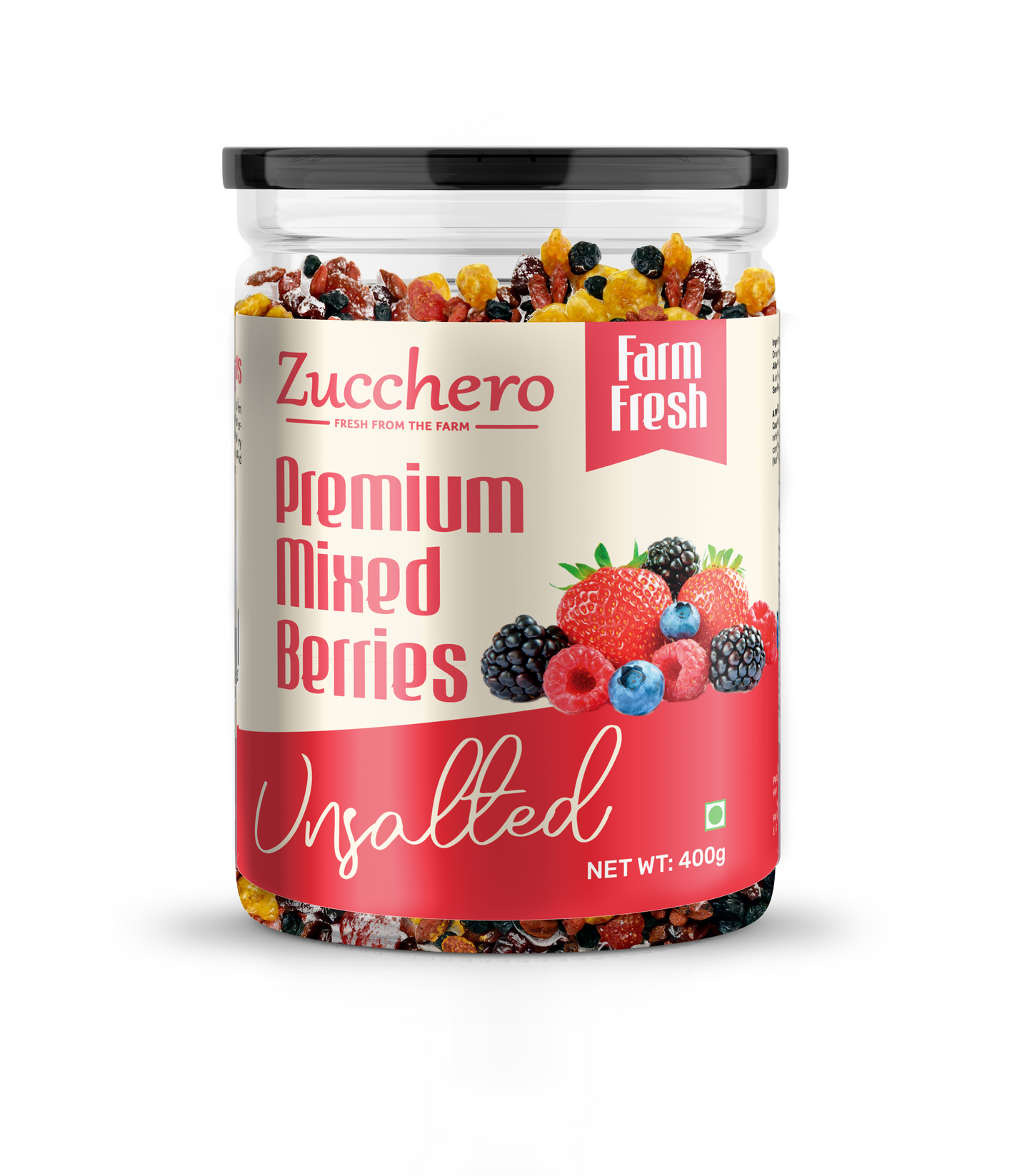 Mixed Berries (Blueberry, Cranberry, Black Currant, Strawberry, Cherry)