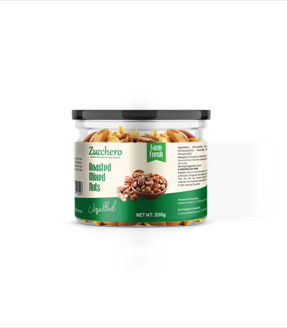 Roasted Mixed Nuts (Almonds, Cashews, Peanuts, Pistachios)
