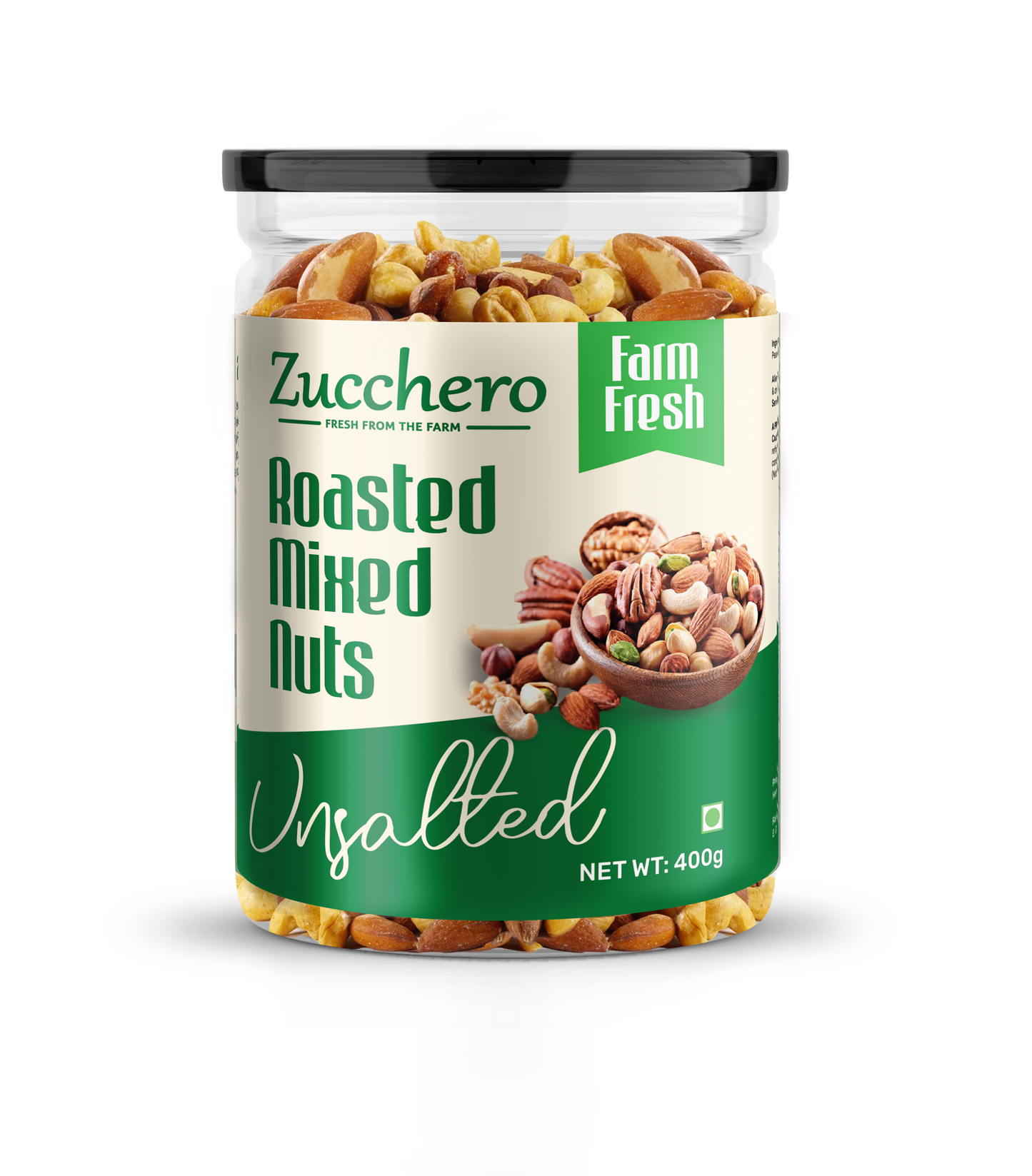 Roasted Mixed Nuts (Almonds, Cashews, Peanuts, Pistachios)