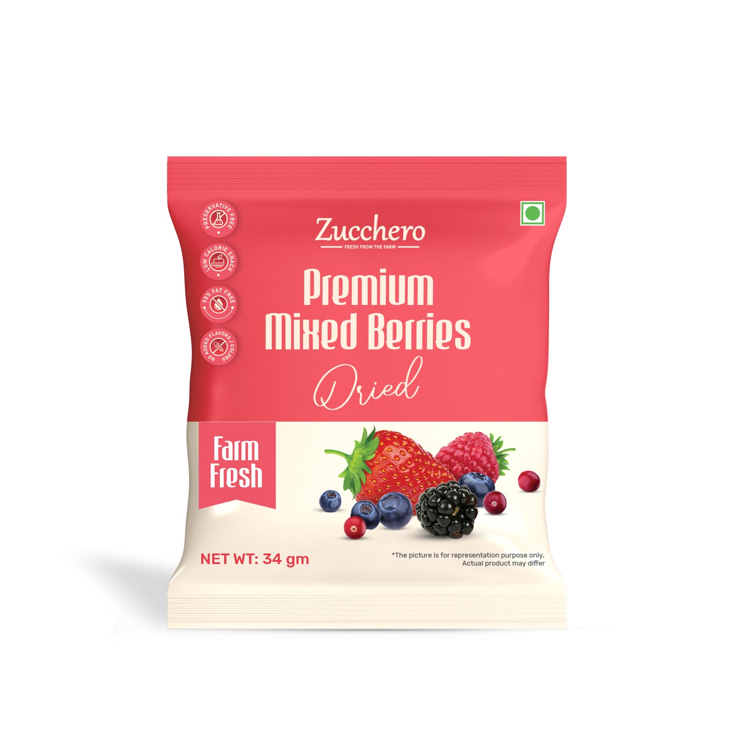 Mixed Berries (Blueberry, Cranberry, Black Currant, Strawberry, Cherry)