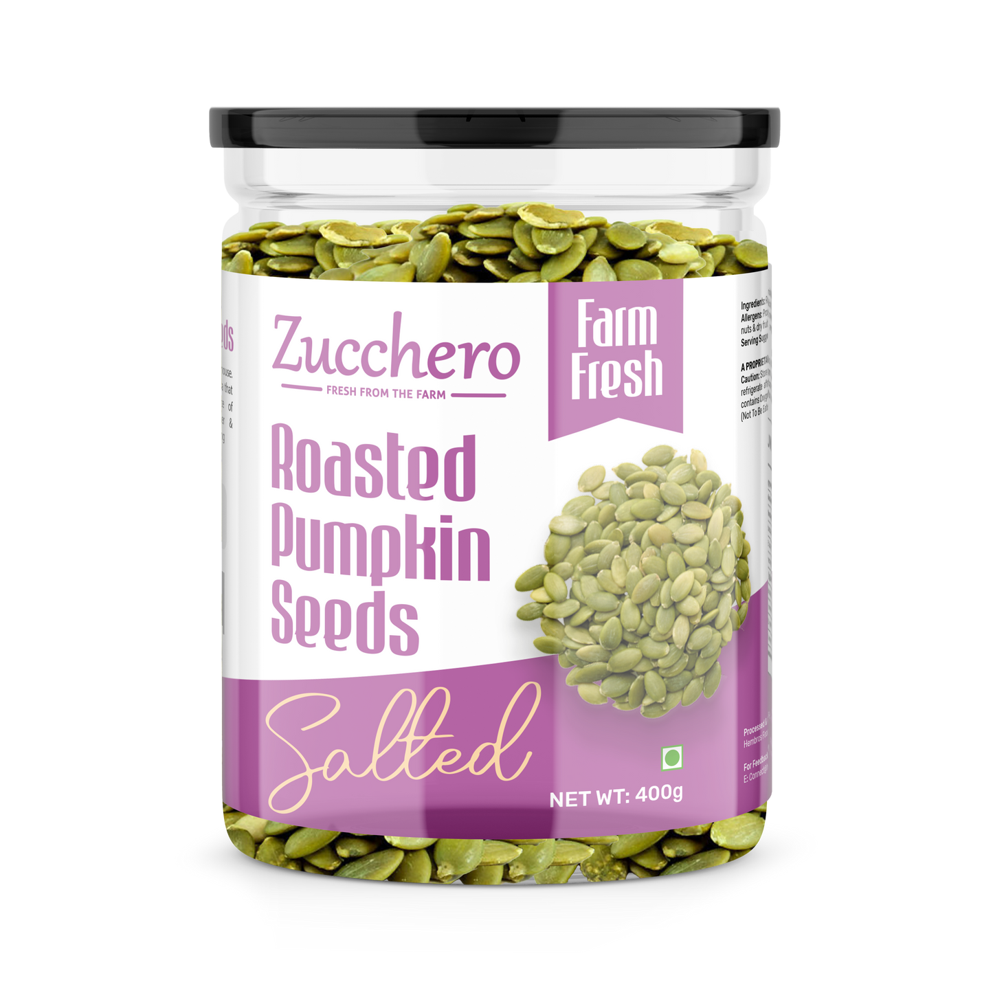 Roasted Pumpkin Seeds | Lightly Salted | Omega-3 | Nutrient Powerhouse