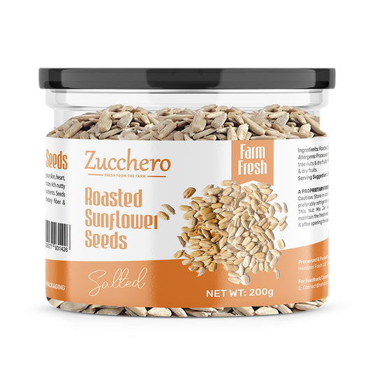 Roasted Premium Sunflower Seeds | Salted | Dry Roasted