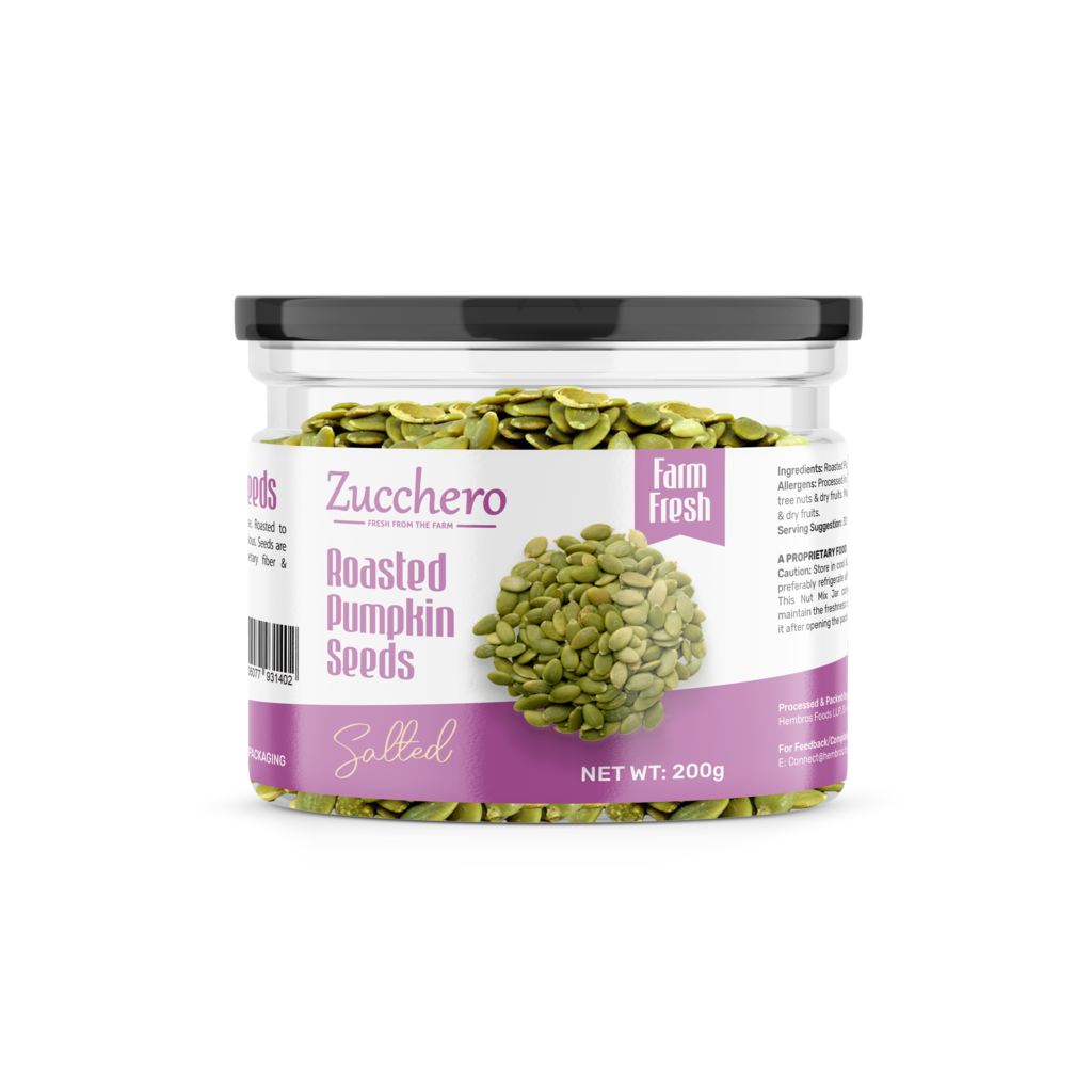 Roasted Pumpkin Seeds | Lightly Salted | Omega-3 | Nutrient Powerhouse