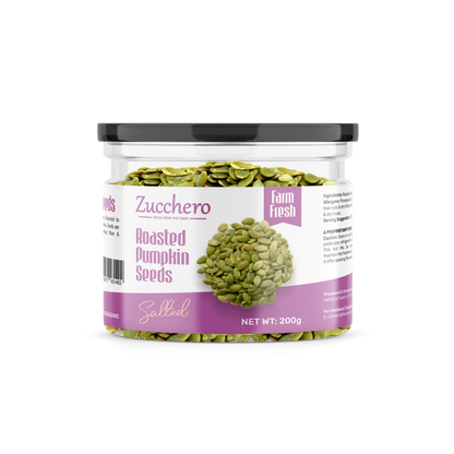 Roasted Pumpkin Seeds | Lightly Salted | Omega-3 | Nutrient Powerhouse