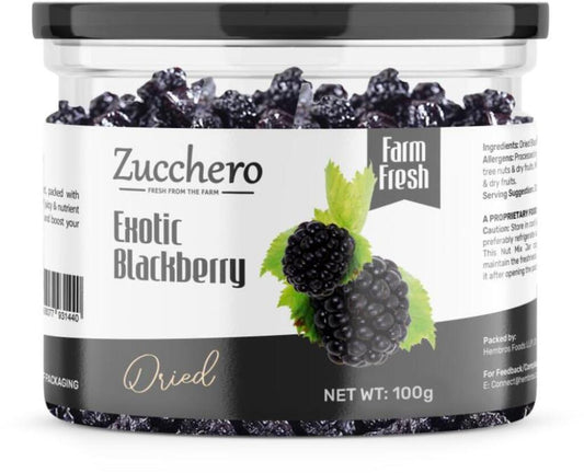Exotic Dried Blackberries | Crunchy | Anti-Oxidants | Crunchy & Goey Berries