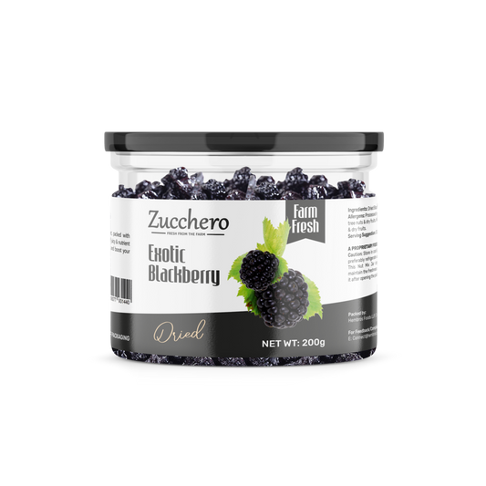 Exotic Dried Blackberries | Crunchy | Anti-Oxidants | Crunchy & Goey Berries